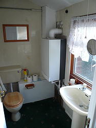 Bathroom prior to strip out
